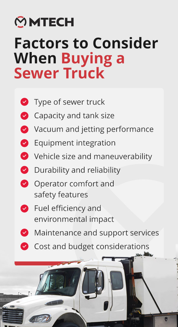 Factors to Consider When Buying a Sewer Truck
