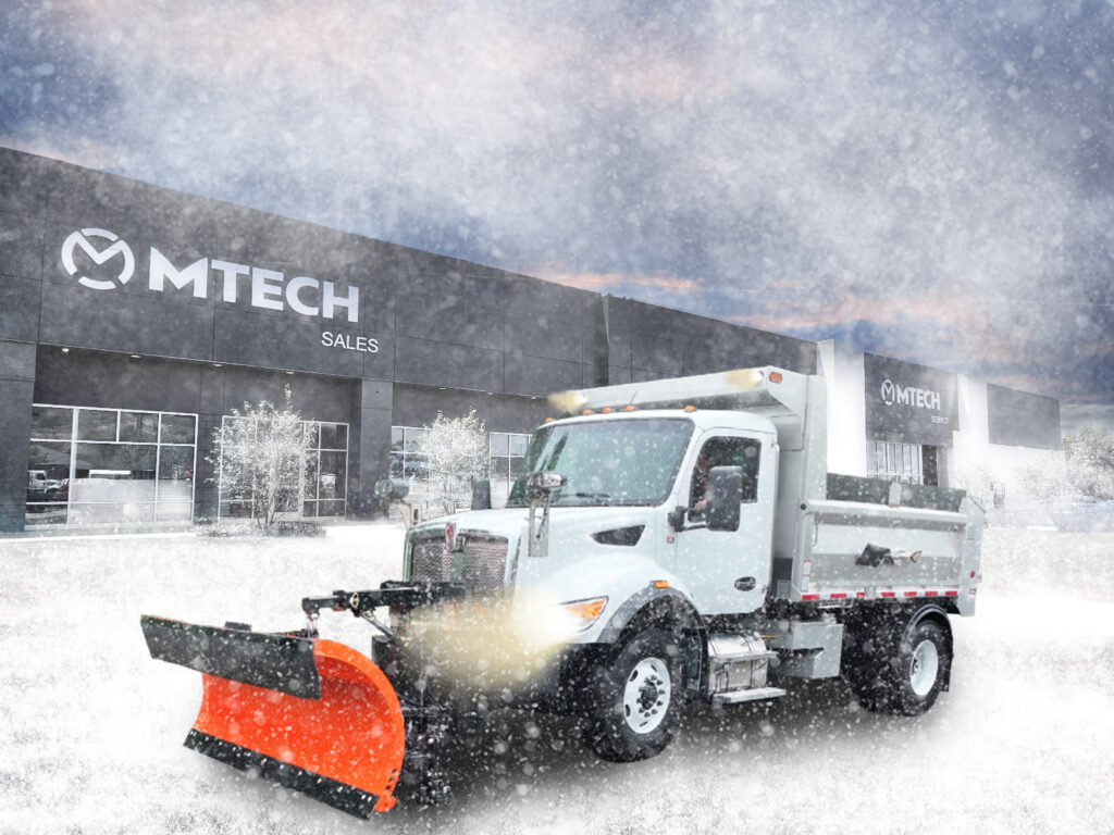 MTech is now a dealer for snow and ice removal equipment. Visit today to purchase. 